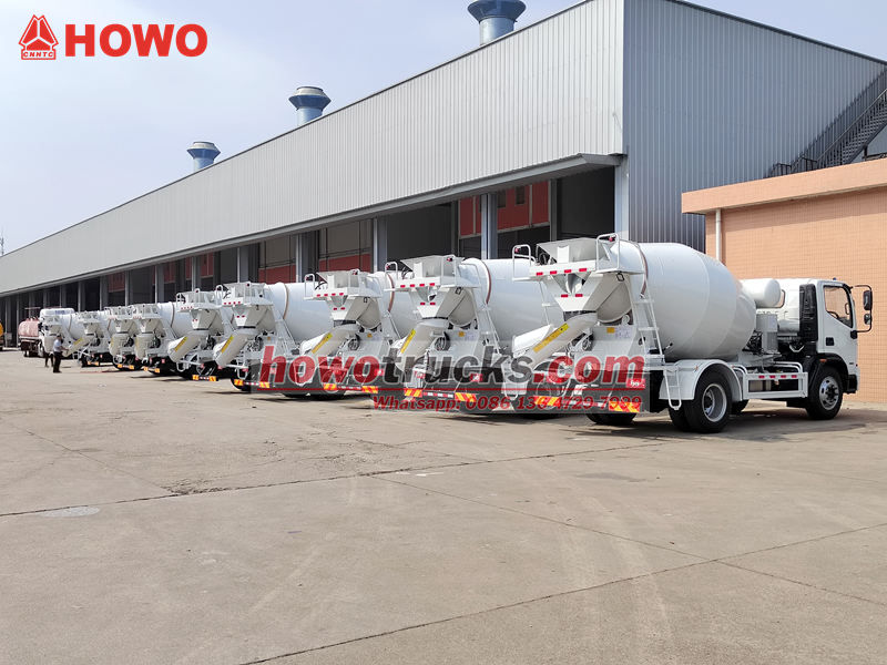 Howo cement mixer truck