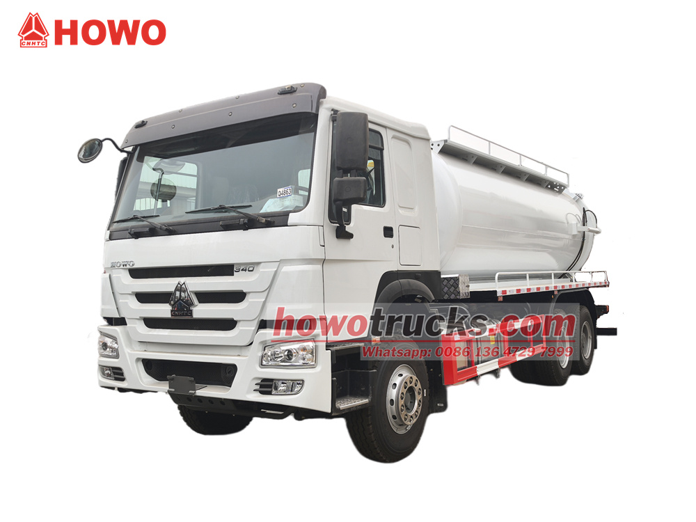 HOWO 15000L sewage suction truck
