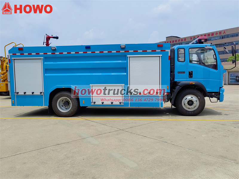 HOWO pumper fire truck