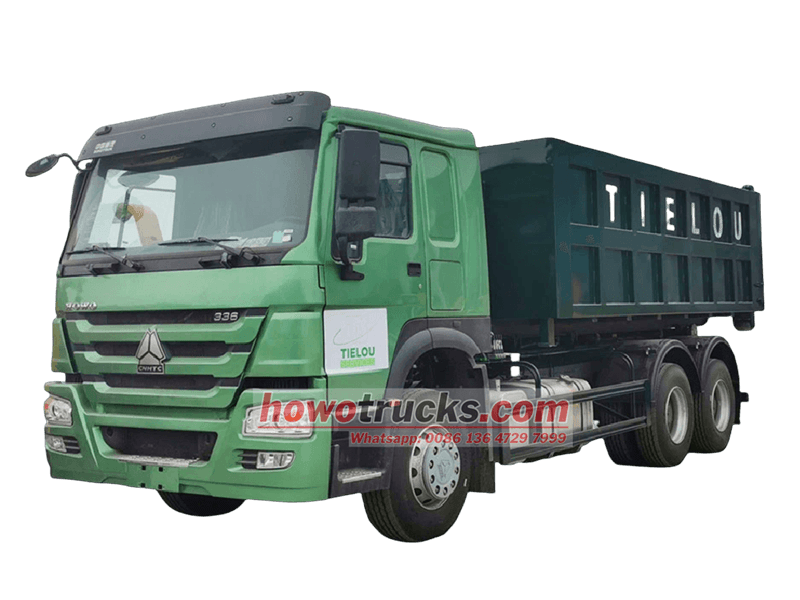 Hákový nosič kontajnerov Howo