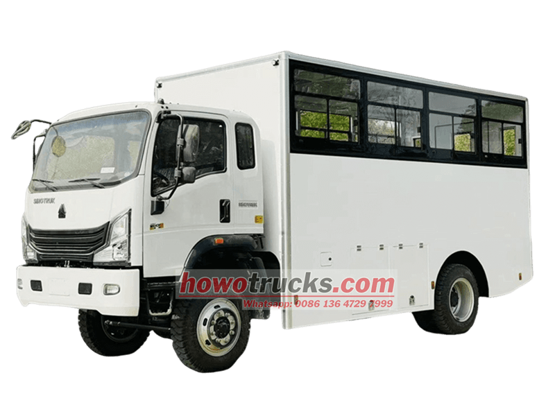 Cisternové vozidlo Howo 4x4