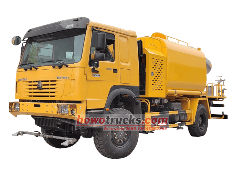 Nákladné auto Howo s pohonom 4x4