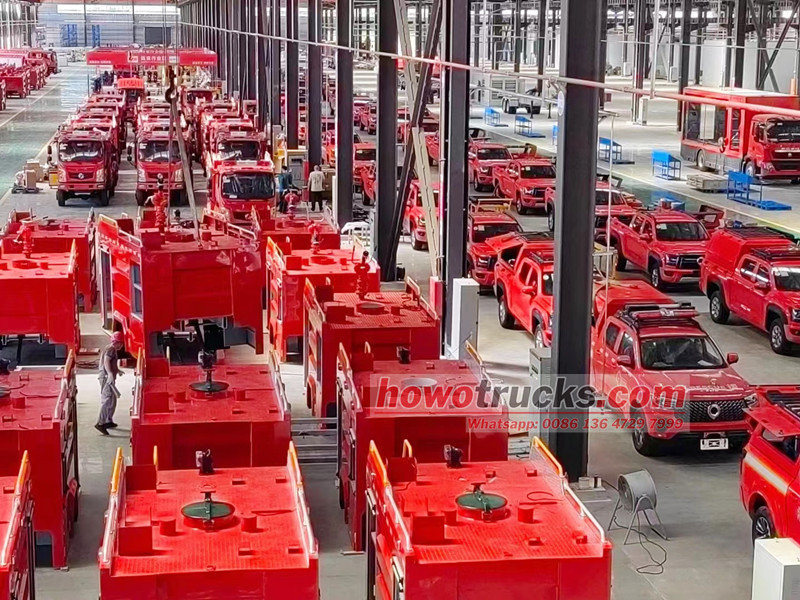 Fire trucks upper body kits manufacturer