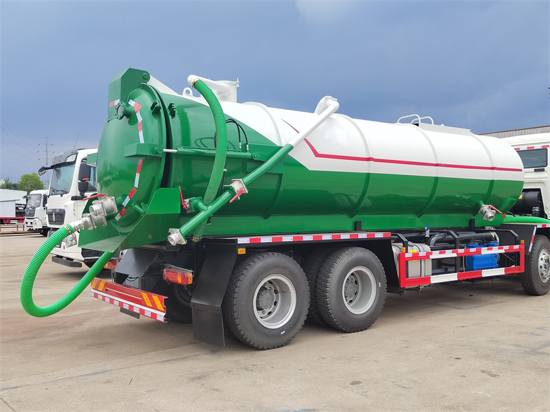 Howo 16cbm high-pressure septic tank truck