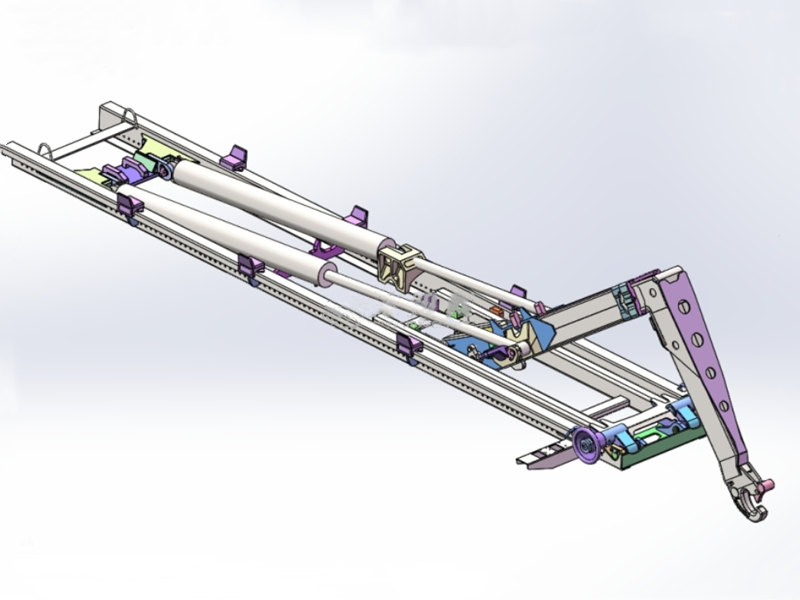 Howo hook lift truck