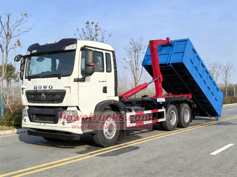 Howo hook lift truck