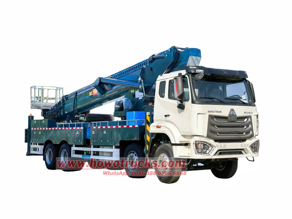 HOWO 8X4 70m aerial truck
