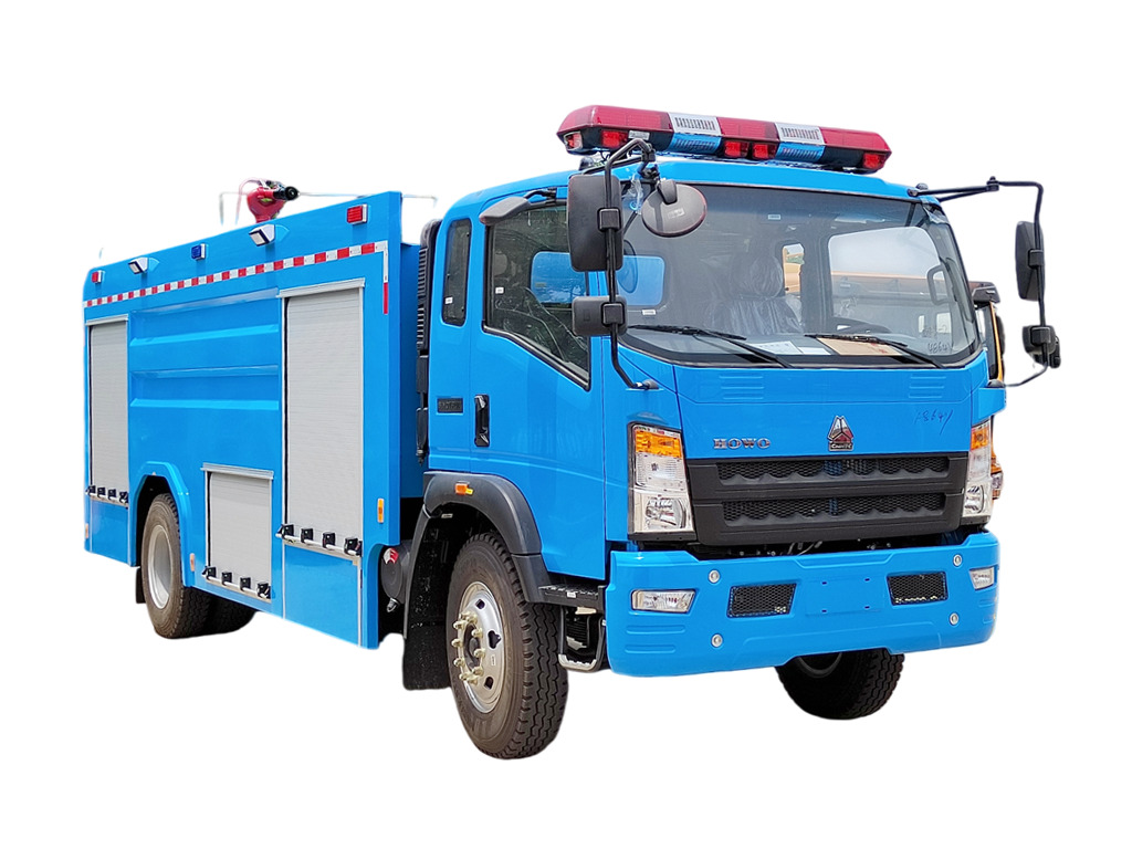 Howo water pumper fire engine