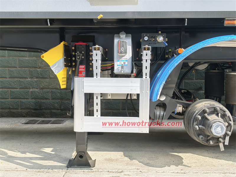 4 axles dumper semitrailer for africa