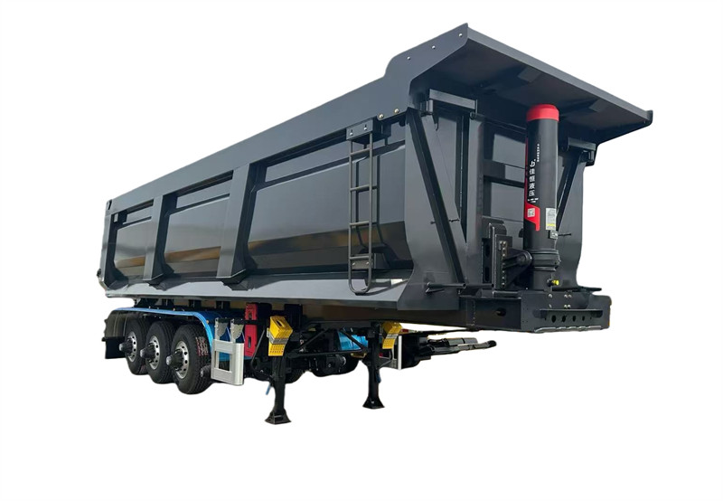 africa 70 T heavy dumper semitrailer with 4 axles