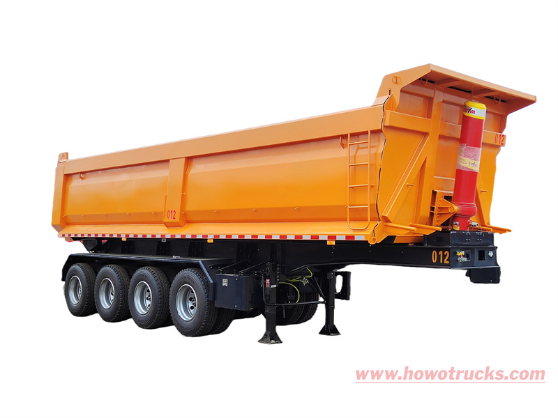 4 axle dumper semitrailer supplier