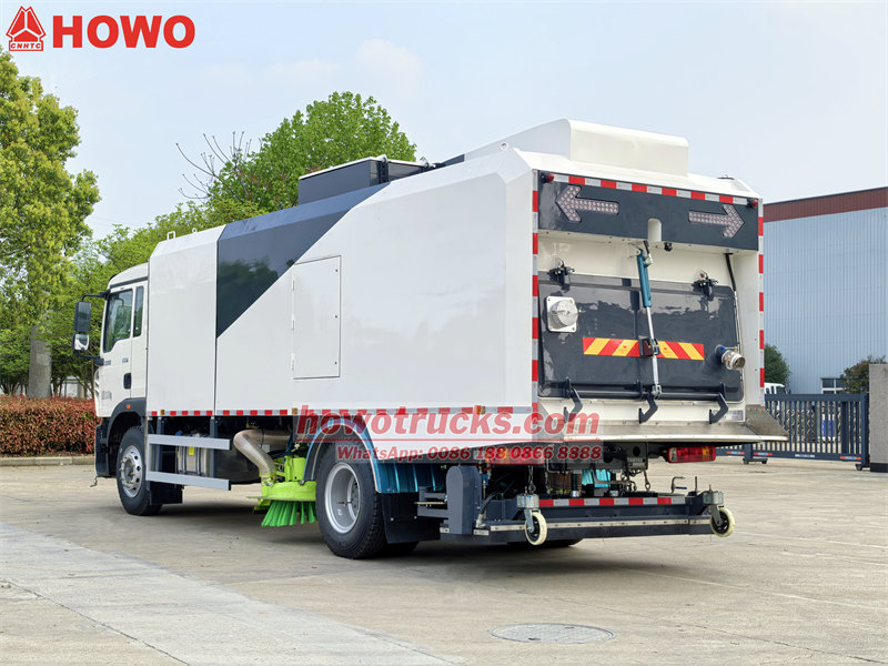 Howo vacuum sweeper trucks Howo vacuum sweeper trucks