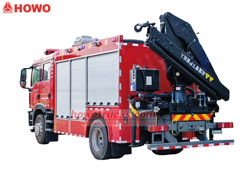 Howo fire rescue truck Howo fire rescue truck