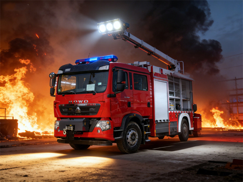 Howo fire rescue lighting truck Howo fire rescue lighting truck