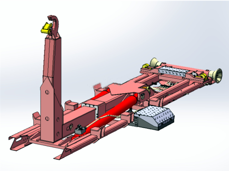 HOWO TX garbage hooklift truck
