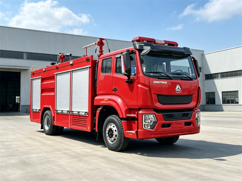 HOWO fire pump truck