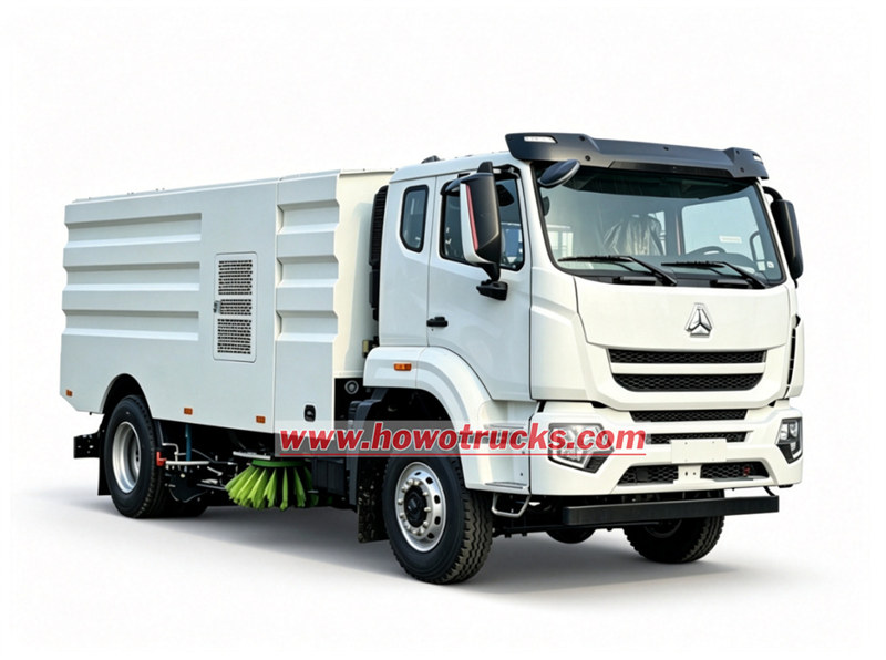 HOWO M7 vacuum sweeper truck HOWO M7 vacuum sweeper truck