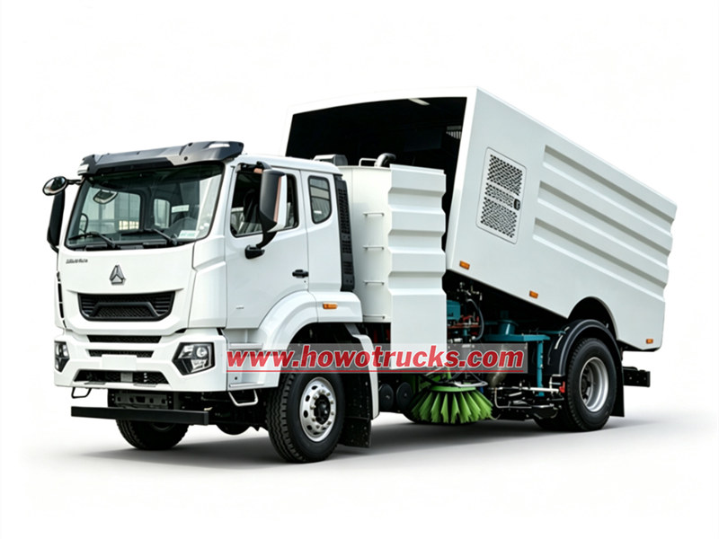 HOWO M7 vacuum sweeper truck HOWO M7 vacuum sweeper truck